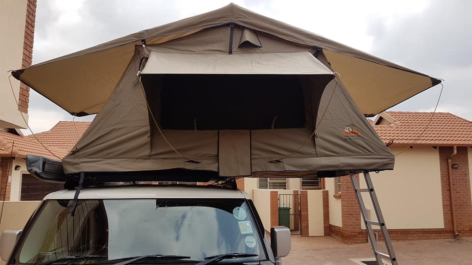 Deluxe Rooftop Tent in stock