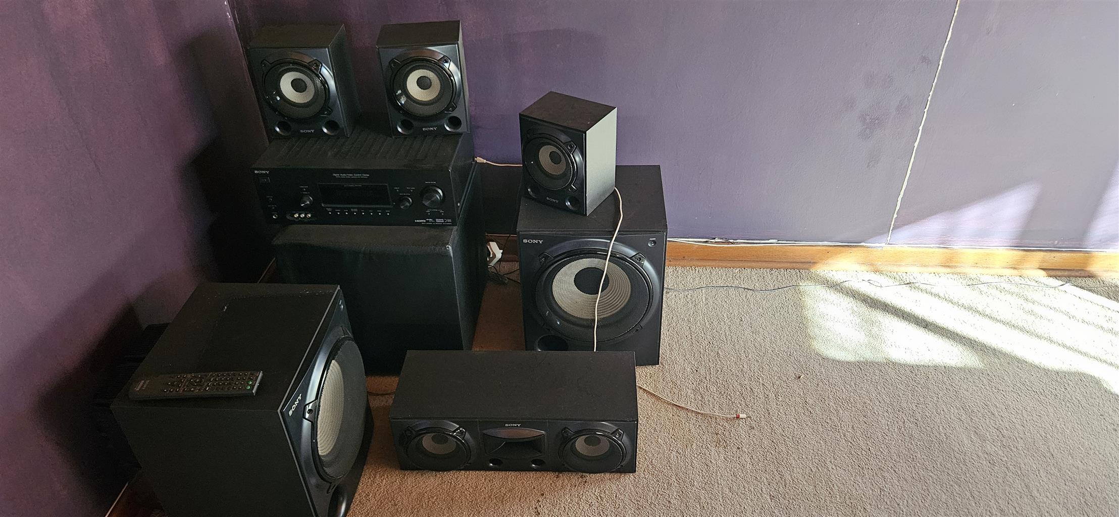 Sony 7.2 home theatre system