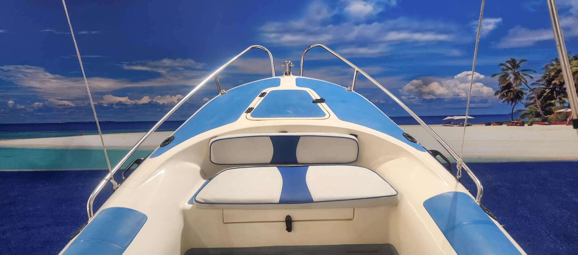 UNIQUE 575 RTB ON TRAILER 2 X 50 HP SUZUKI 4 STROKES