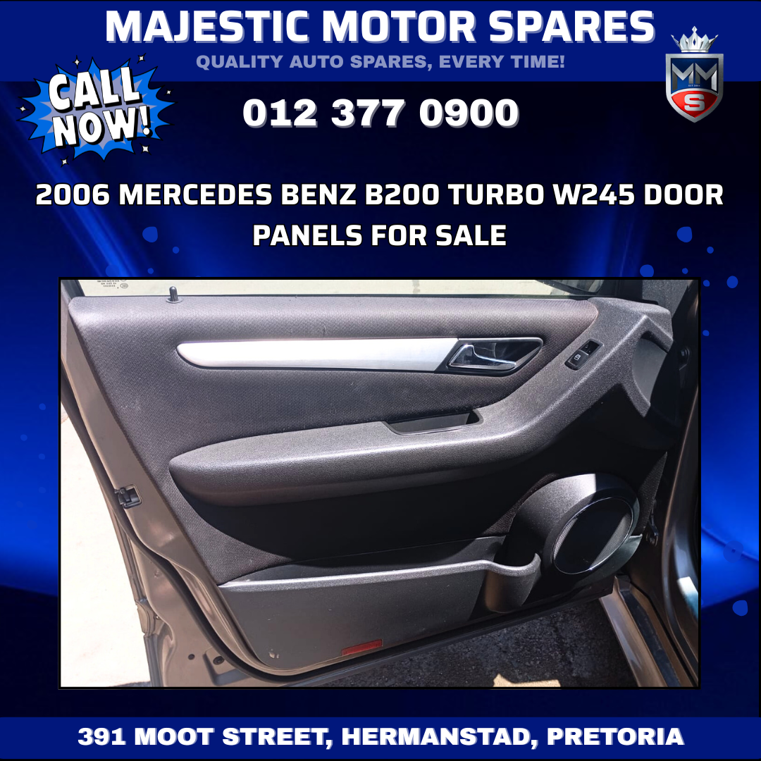 Mercedes-Benz B200 Turbo W245 Door Panels for Sale - Private Seller Mercedes-Benz B200 Turbo W245 Door Panels for Sale - Private Seller