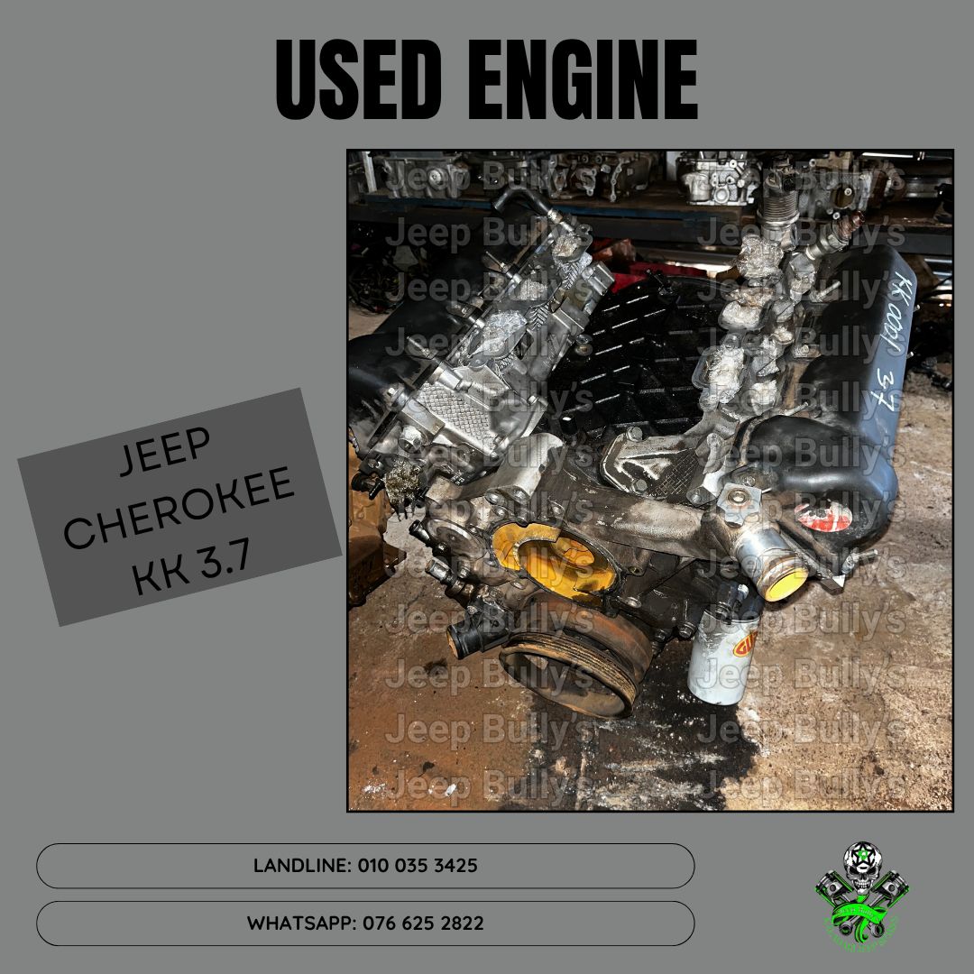 Jeep Cherokee Kk 3.7 USed Engine For Sale - Private Seller Jeep Cherokee Kk 3.7 USed Engine For Sale - Private Seller