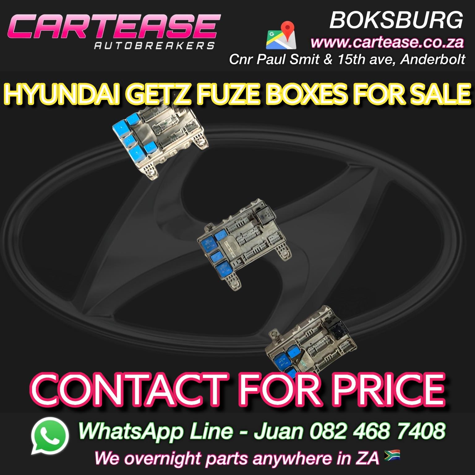 HYUNDAI GETZ FUZE BOX FOR SALE - Private Seller