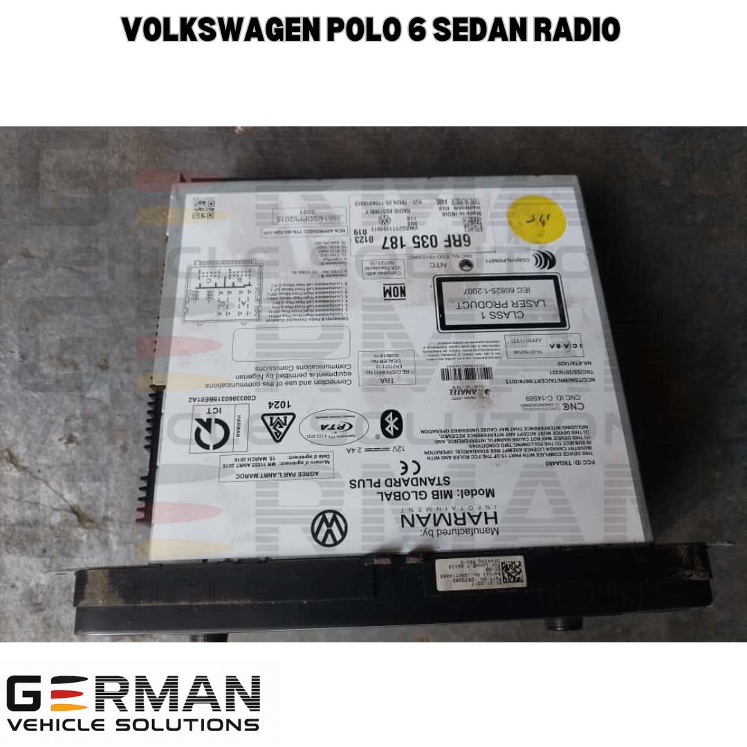Volkswagen polo 6 sedan radio for sale used - Private Seller Volkswagen polo 6 sedan radio for sale used - Private Seller