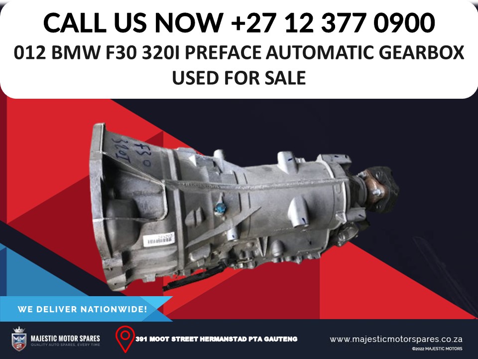Bmw 320i 2012 automatic gearbox for sale used preface - Private Seller Bmw 320i 2012 automatic gearbox for sale used preface - Private Seller