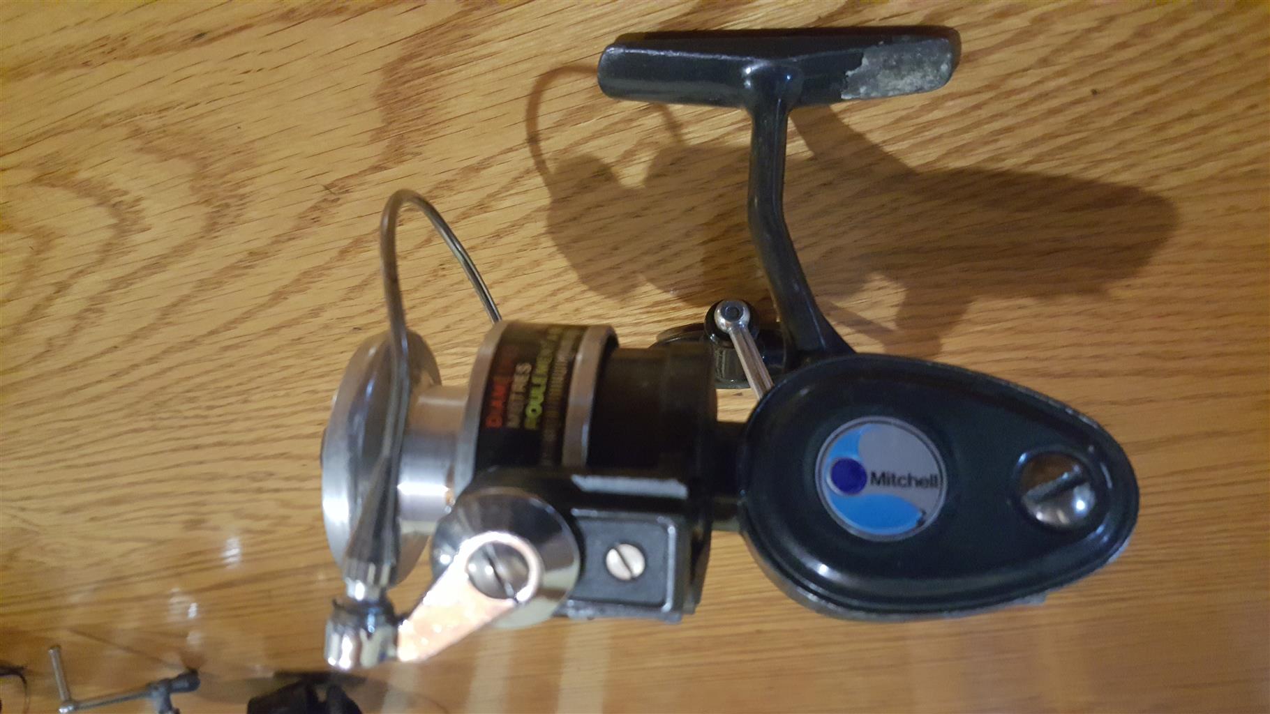 Vintage Garcia Mitchell 400 Hi-Speed Fishing Spinning Reel - Made in France