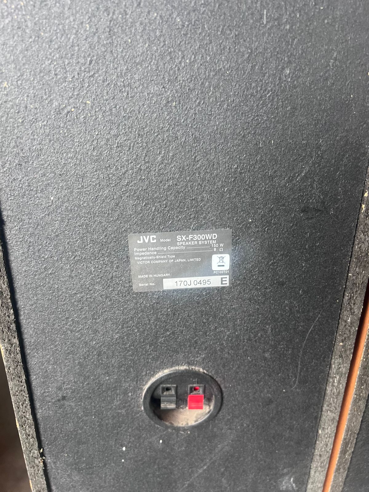 JVC Surrounding Speakers