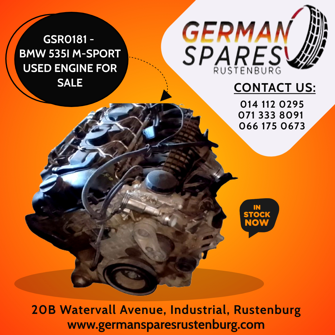 GSR0181 - BMW 535I M-SPORT USED ENGINE FOR SALE - Private Seller GSR0181 - BMW 535I M-SPORT USED ENGINE FOR SALE - Private Seller