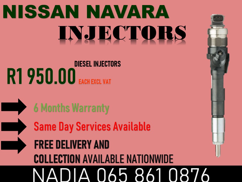 NISSAN NAVARA YD25 DIESEL INJECTORS FOR SALE OR TO RECON - Private Seller NISSAN NAVARA YD25 DIESEL INJECTORS FOR SALE OR TO RECON - Private Seller