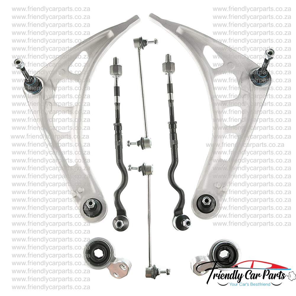 Premium Front Lower Control Arms Kit Sway Bar Link Tie Rod For BMW E46 323i 325i 328i 330i Z4 8-PC Set - Private Seller Premium Front Lower Control Arms Kit Sway Bar Link Tie Rod For BMW E46 323i 325i 328i 330i Z4 8-PC Set - Private Seller