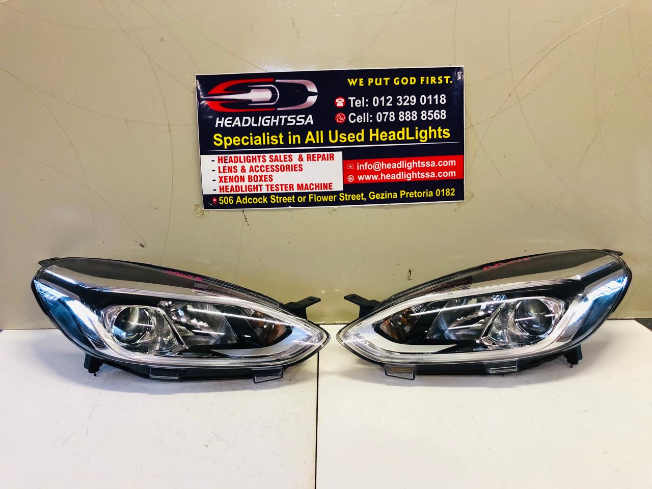Ford Fiesta left and right side xenon headlights (2020-2022) - Private Seller