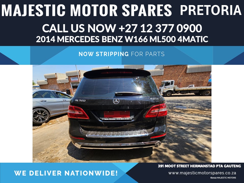 Mercedes ML500 4matic stripping for used parts - Private Seller Mercedes ML500 4matic stripping for used parts - Private Seller
