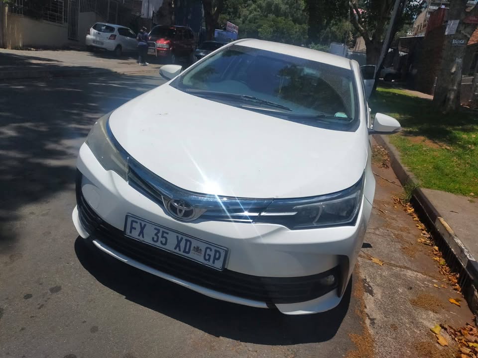 2017 Toyota Corolla Prestige. Engine Capacity 1.6 Petrol, Manual, White Color