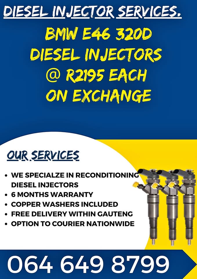 BMW E46 320D DIESEL INJECTORS - Private Seller BMW E46 320D DIESEL INJECTORS - Private Seller