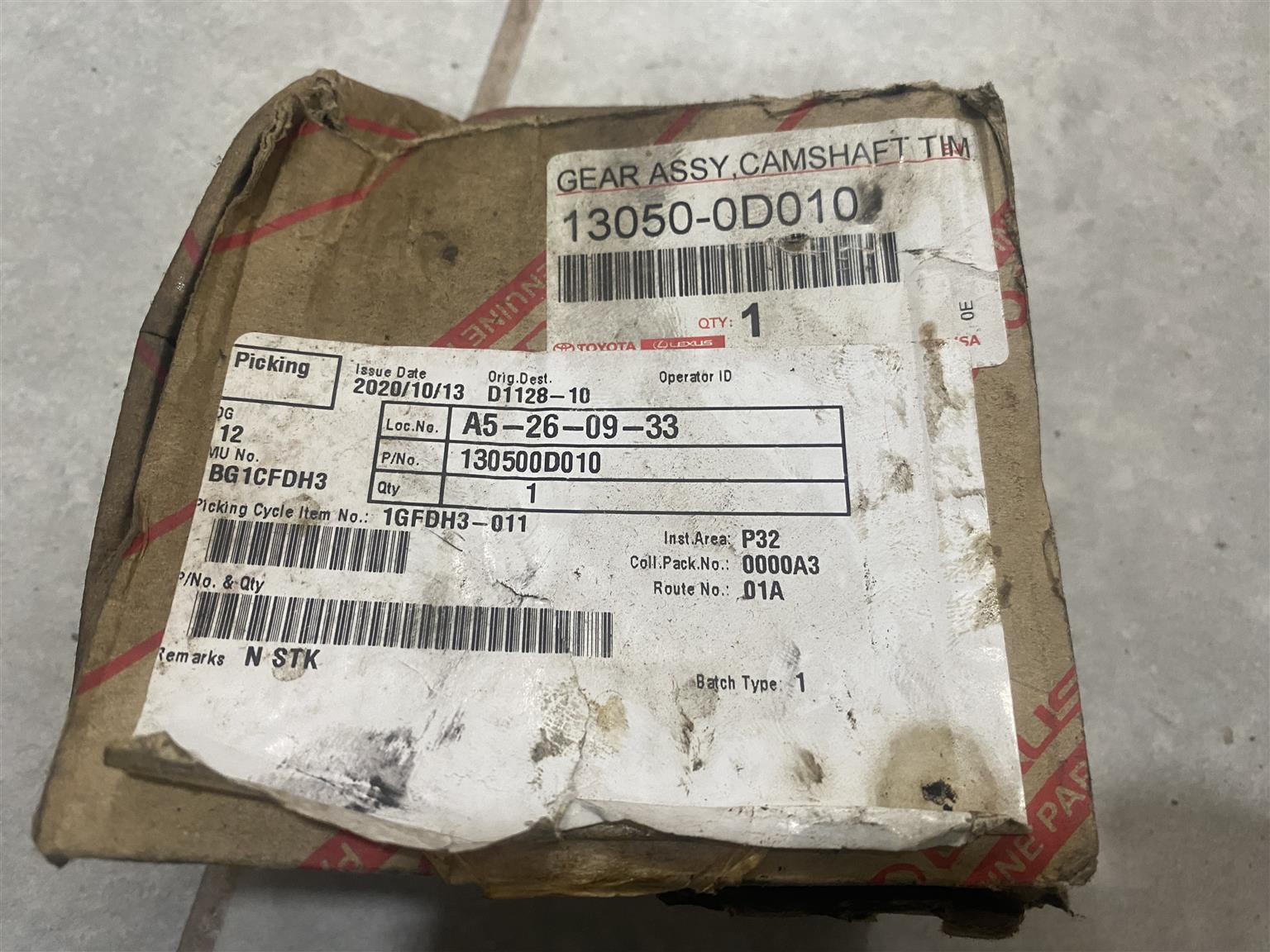 2008 TOYOTA COROLLA CAMSHAFT GEAR FOR SALE. BRAND NEW OEM - Private Seller 2008 TOYOTA COROLLA CAMSHAFT GEAR FOR SALE. BRAND NEW OEM - Private Seller