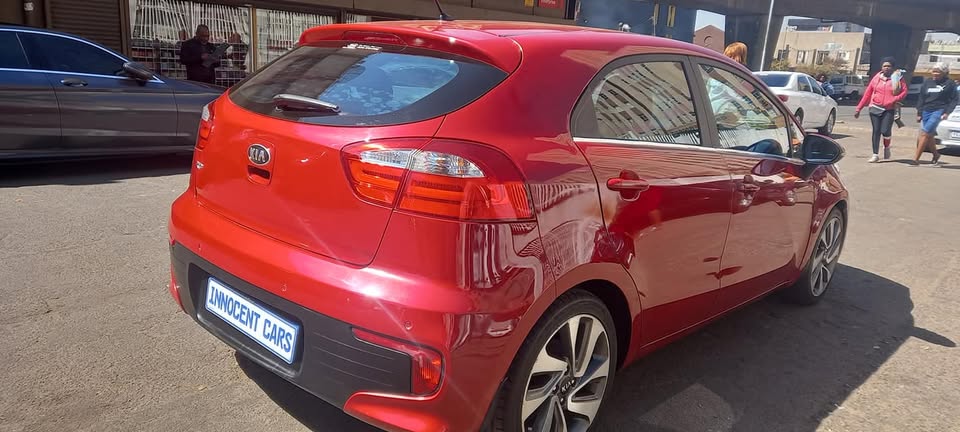 2017 KIA RIO 1.4 MANUAL TRANSMISSION.. HATCHBACK.. PETROL.. MAROON IN COLOUR..