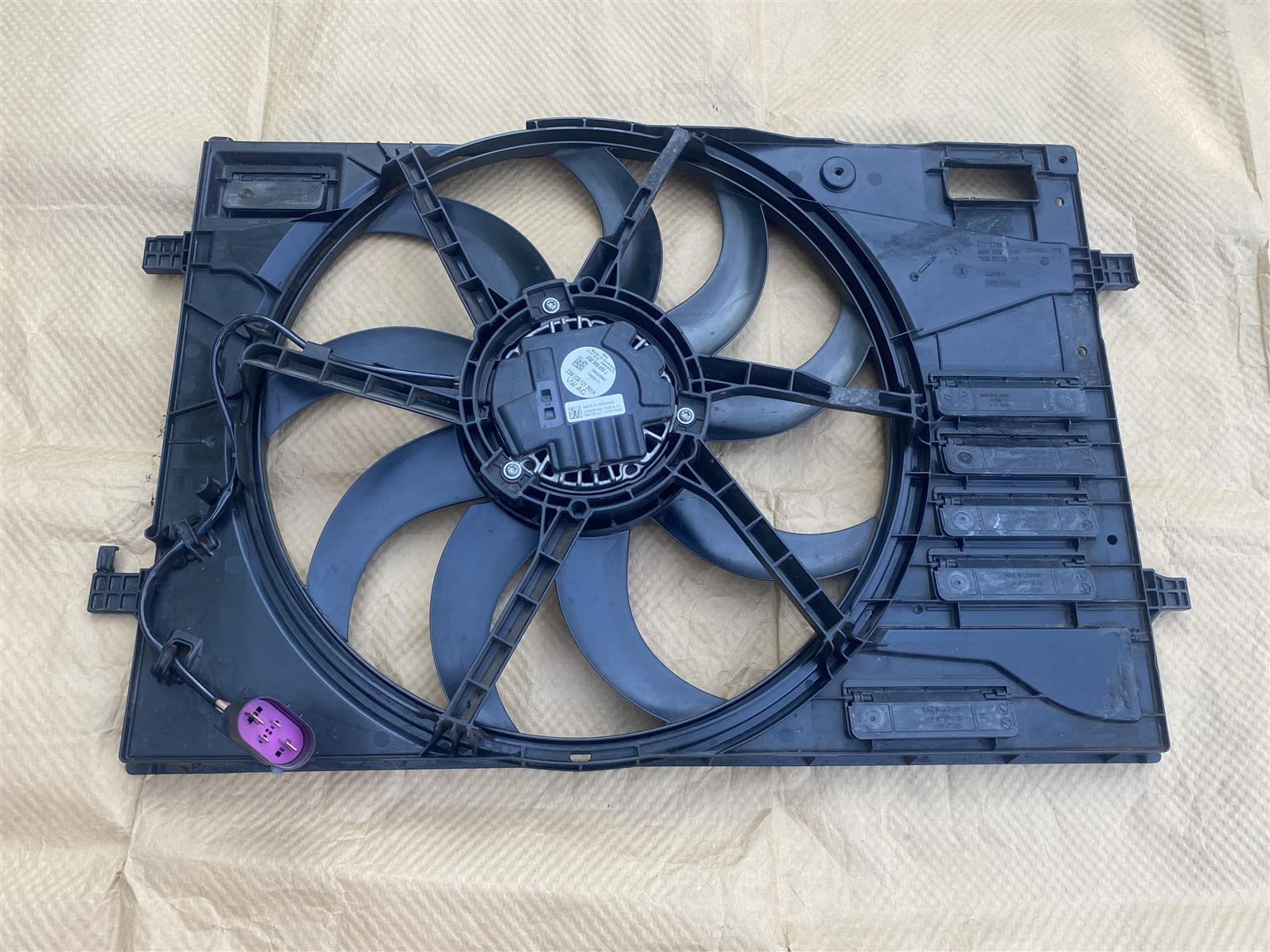 2022 VW POLO 8, T-CROSS RADIATOR FAN FOR SALE. IN EXCELLENT CONDITION