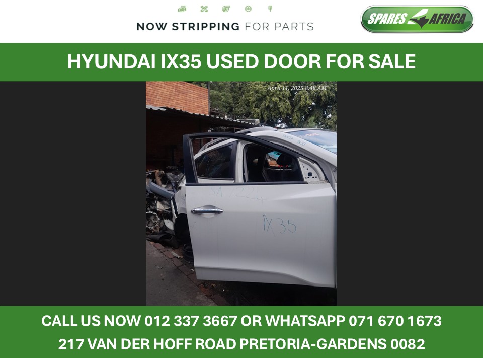 Hyundai IX35 Used Door for Sale - Private Seller Hyundai IX35 Used Door for Sale - Private Seller