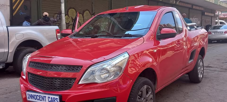 2016 CHEVROLET UTILITY BAKKIE 1.4 MANUAL, RED COLOUR, PETROL, MILEAGE 79000KM,
