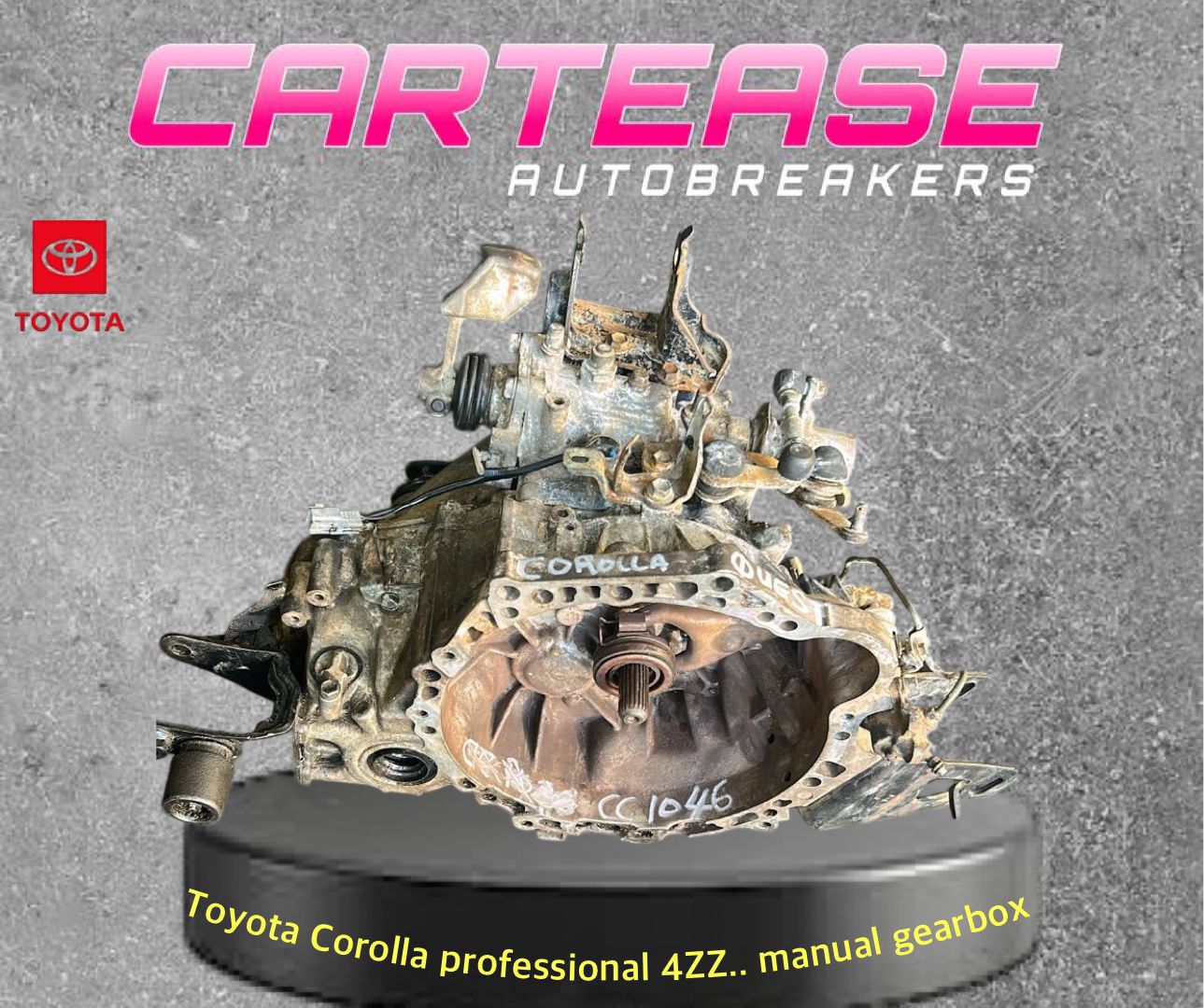 Toyota Corolla Professional #4ZZ Manual Gearbox For Sale - Private Seller Toyota Corolla Professional #4ZZ Manual Gearbox For Sale - Private Seller