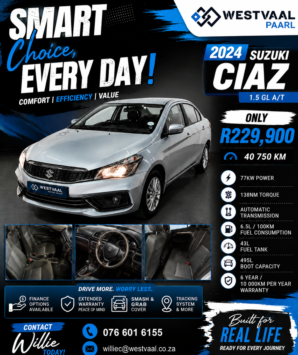 Used 2024 Suzuki Ciaz 1.5 GL auto - Private Seller Used 2024 Suzuki Ciaz 1.5 GL auto - Private Seller