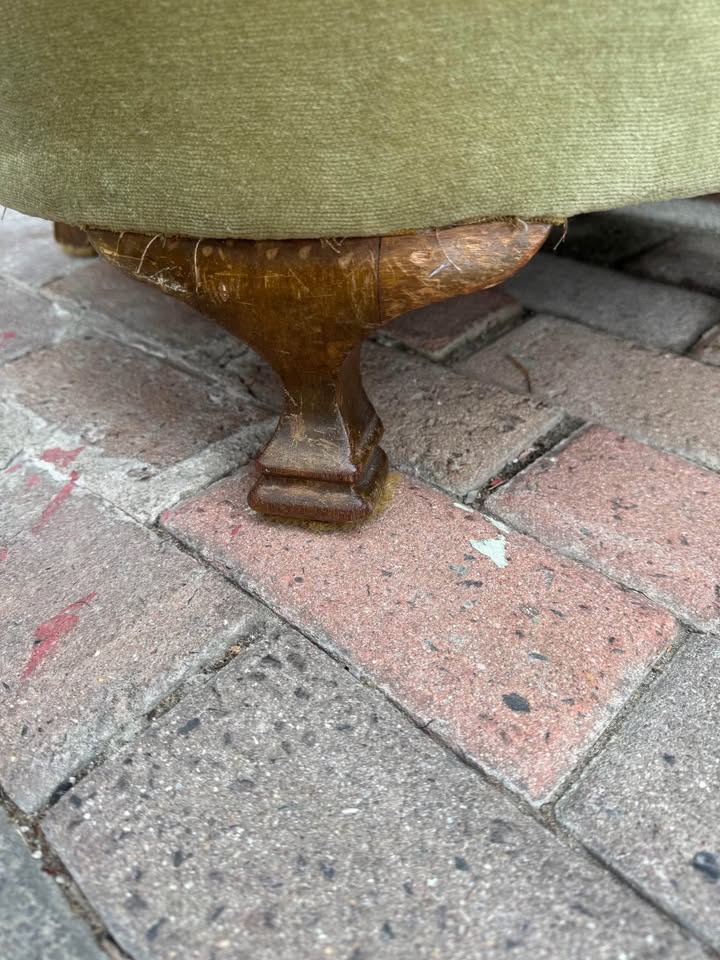Vintage high back chairs