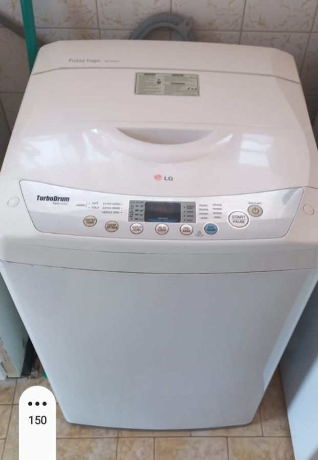 lg fuzzy logic 8kg washing machine