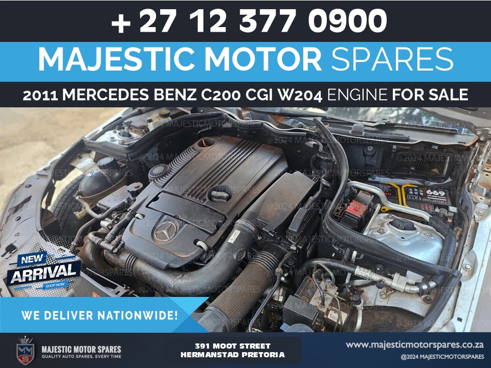2011 Mercedes-Benz C200 CGI W204 engine for Sale - Private Seller 2011 Mercedes-Benz C200 CGI W204 engine for Sale - Private Seller