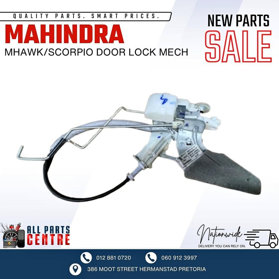 Mahindra Mhawk/Scorpio door lock mechanism - Private Seller Mahindra Mhawk/Scorpio door lock mechanism - Private Seller