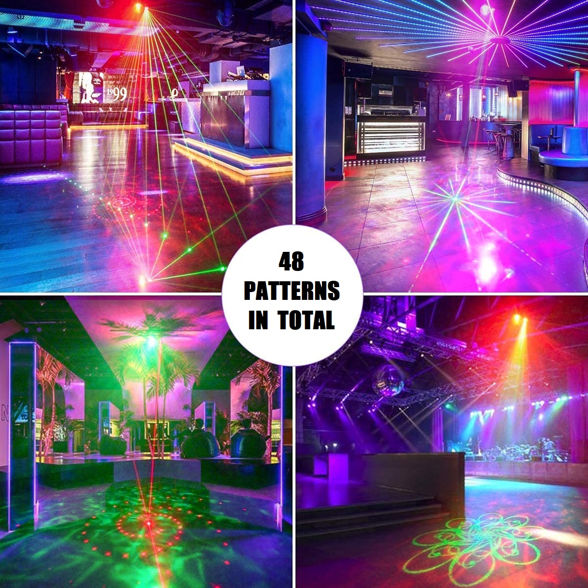 Disco Stage DJ Party Flame Laser LED Light. Stunning Spectacular Show. Ex-Demo.