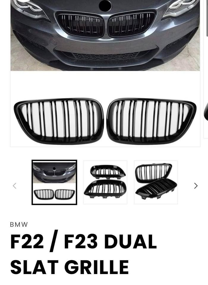 Bumper Grill R for BMW f22 sport, f23 sport - Private Seller Bumper Grill R for BMW f22 sport, f23 sport - Private Seller