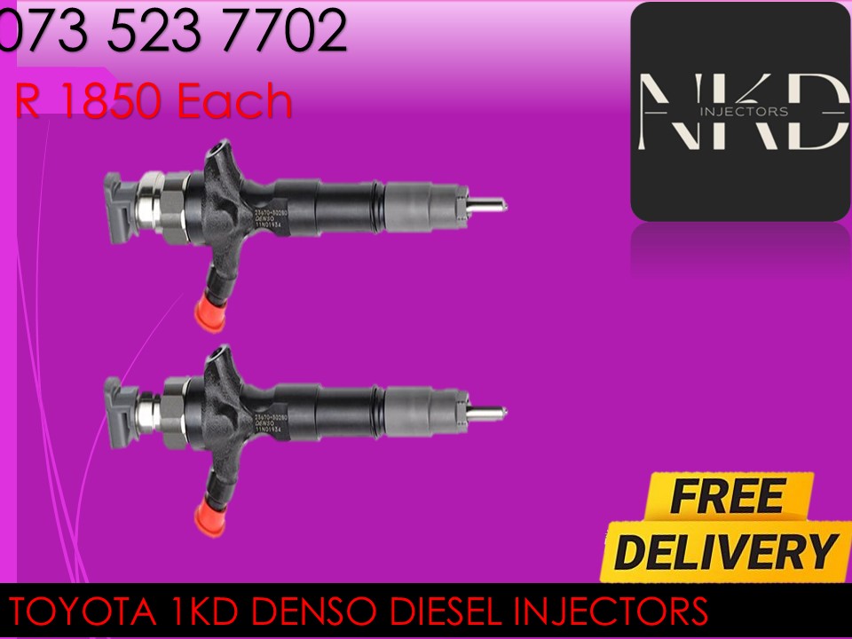 Toyota 1KD Denso Diesel injectors - Private Seller Toyota 1KD Denso Diesel injectors - Private Seller