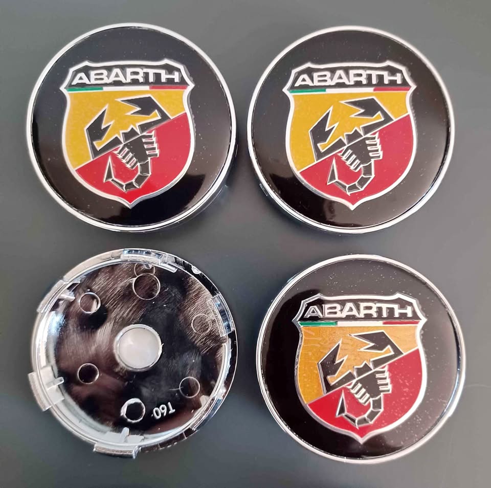 Fiat Arbarth 60mm wheel centre caps badges emblems - Private Seller Fiat Arbarth 60mm wheel centre caps badges emblems - Private Seller