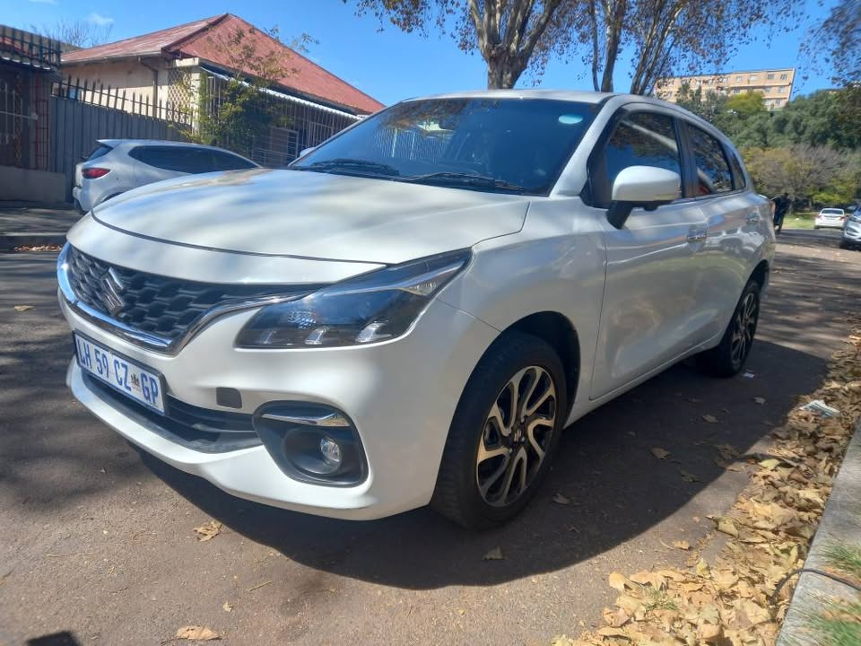 2023 Suzuki Baleno 1.5 Petrol, Automatic, White, 3000kmsService book, Leather seat.