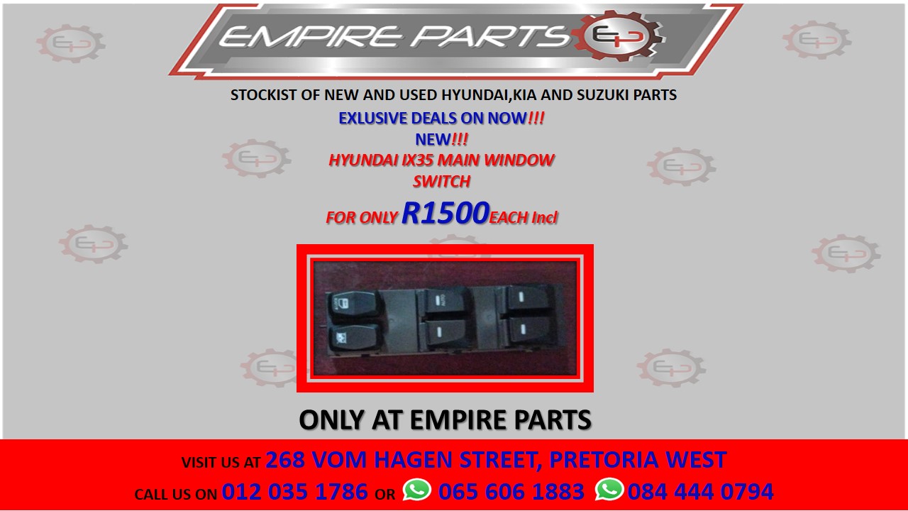 HYUNDAI IX35 MAIN WINDOW SWITCH - Private Seller HYUNDAI IX35 MAIN WINDOW SWITCH - Private Seller