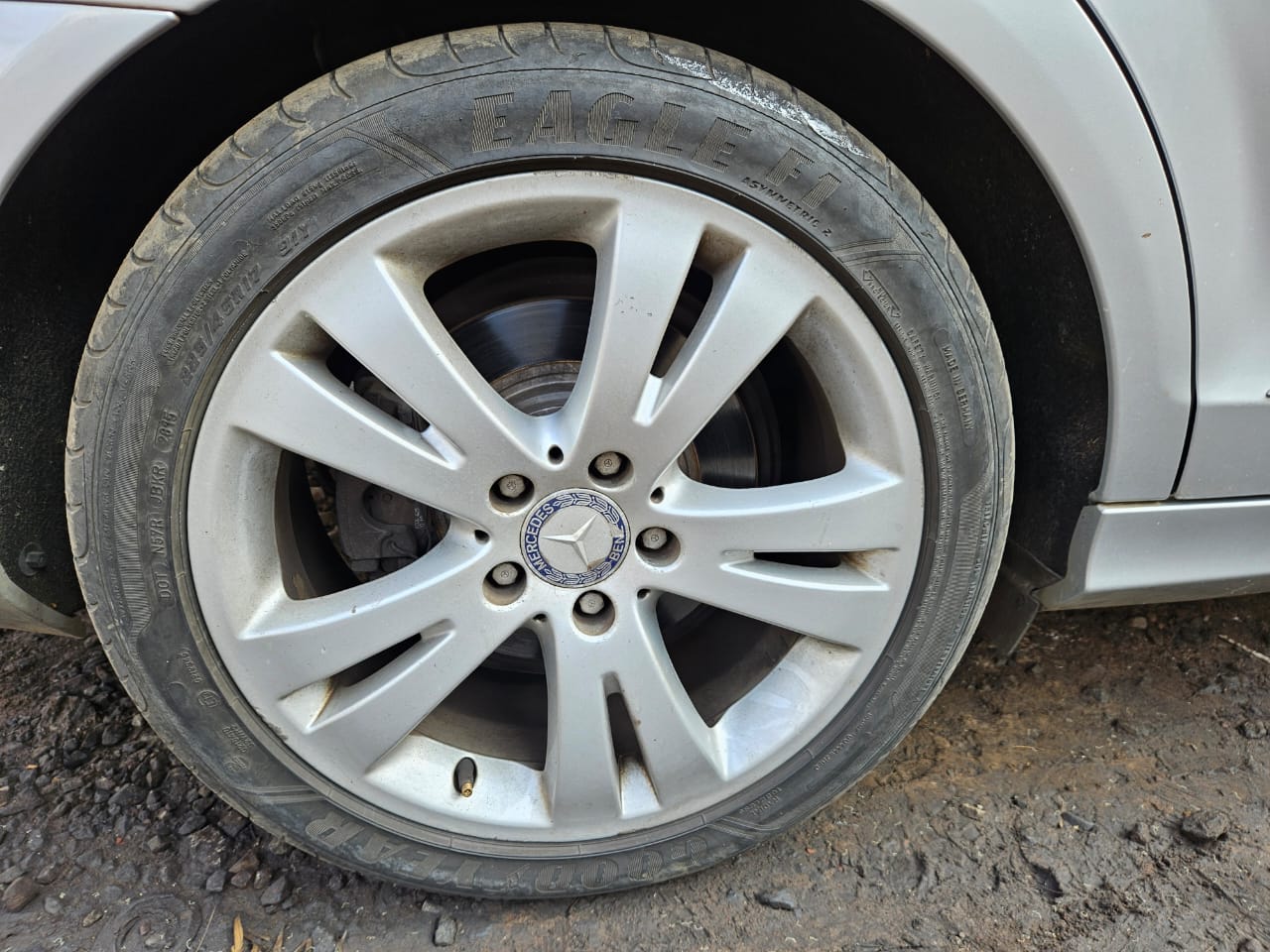 Mercedes-Benz C200 W204 Kompressor stripping for parts