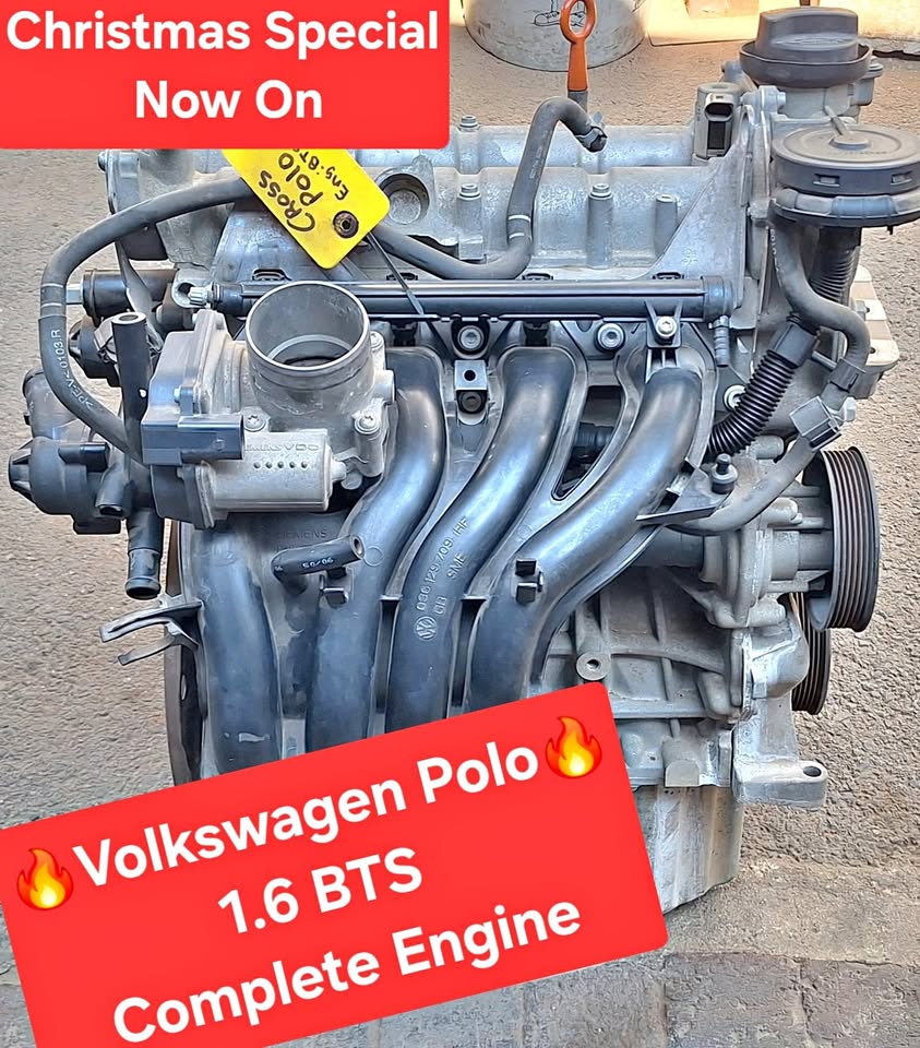 Volkswagen Polo 1.6 BTS Complete Engine - Private Seller Volkswagen Polo 1.6 BTS Complete Engine - Private Seller