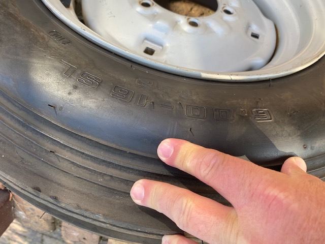 Tractor Rims 5.5 x 16 & Tyres 6.00 x 16 SL General