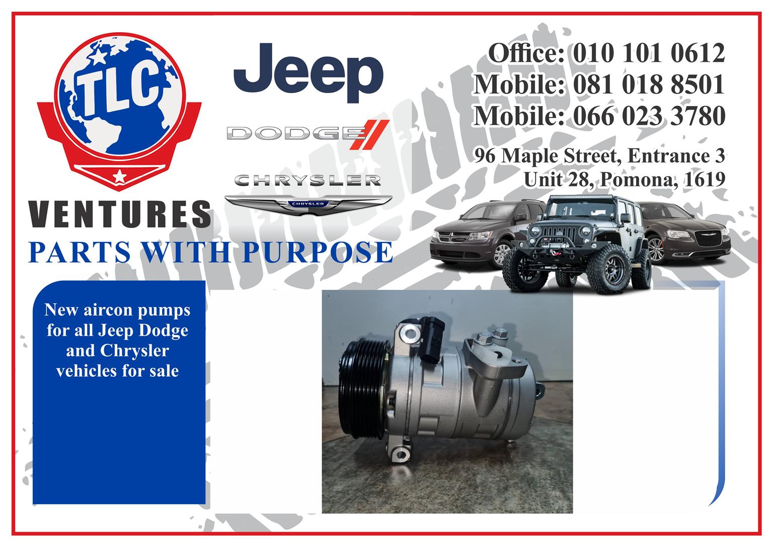 ALL JEEP DODGE AND CHRYSLER SPARES - Private Seller