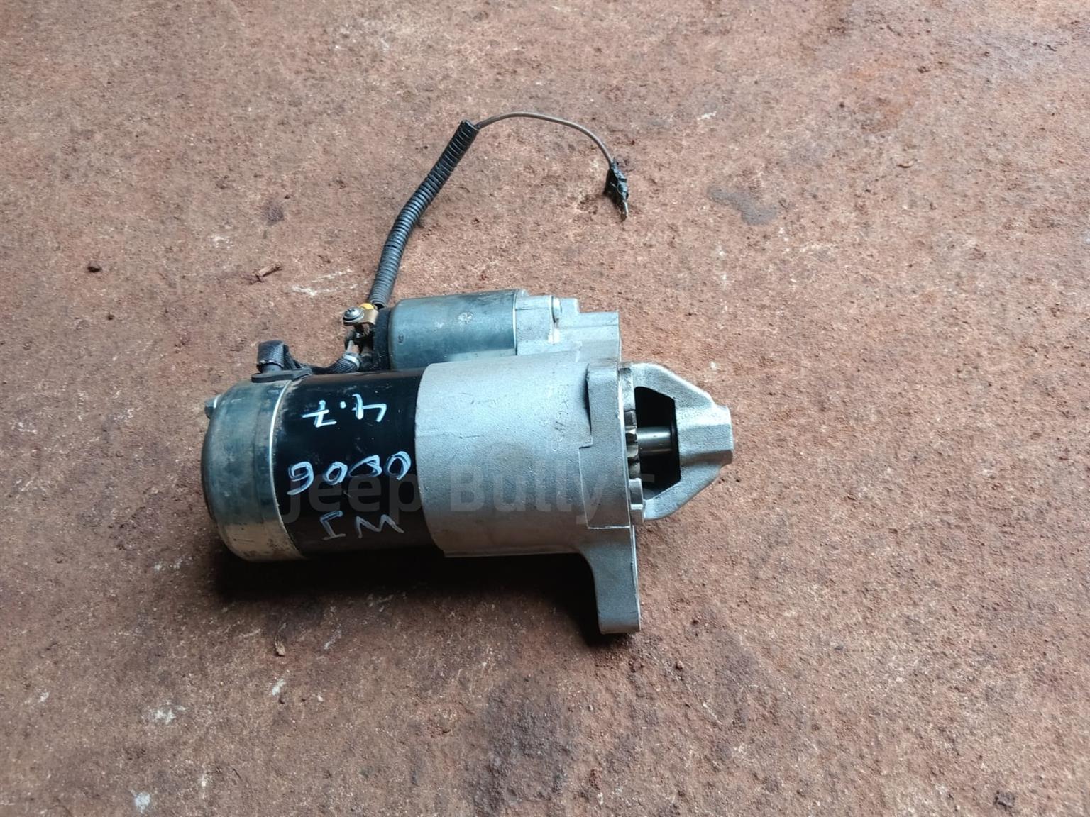 Starter For 4.7 WJ Jeep Vehicle - Private Seller Starter For 4.7 WJ Jeep Vehicle - Private Seller