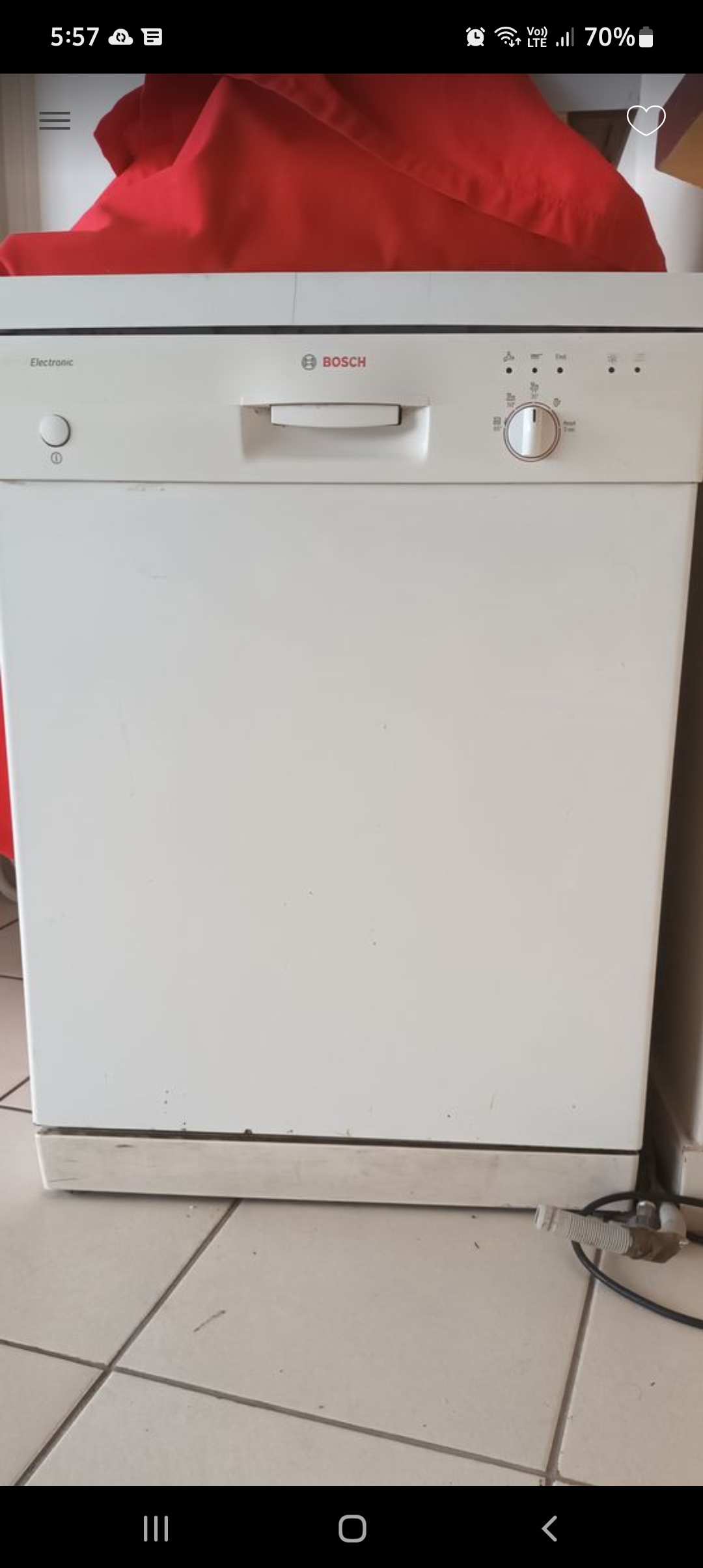 BOSCH Dishwasher Not Working vlr.eng.br