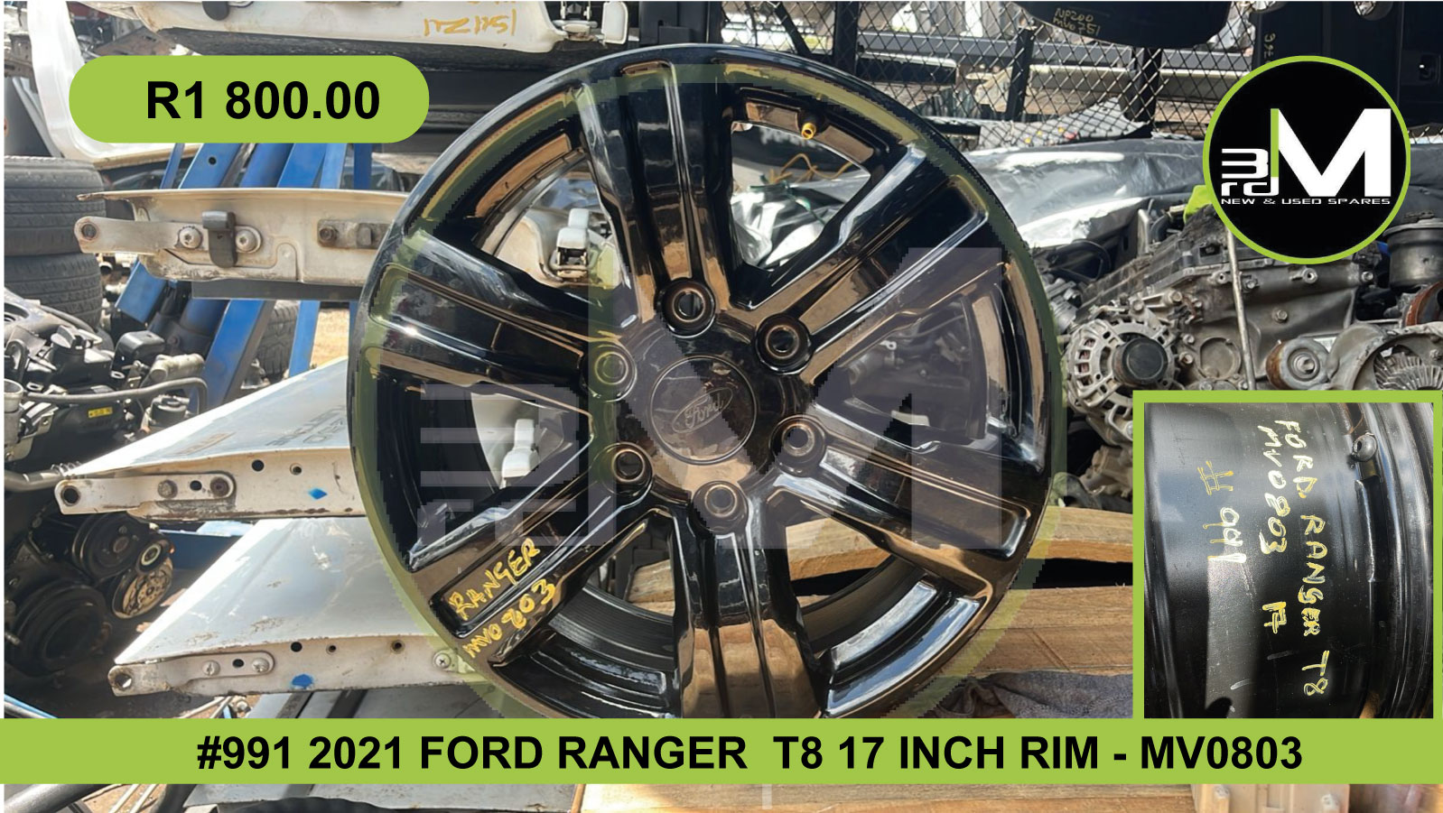 991-MV0803-FORD-RANGER-T8-17-INCH-RIM