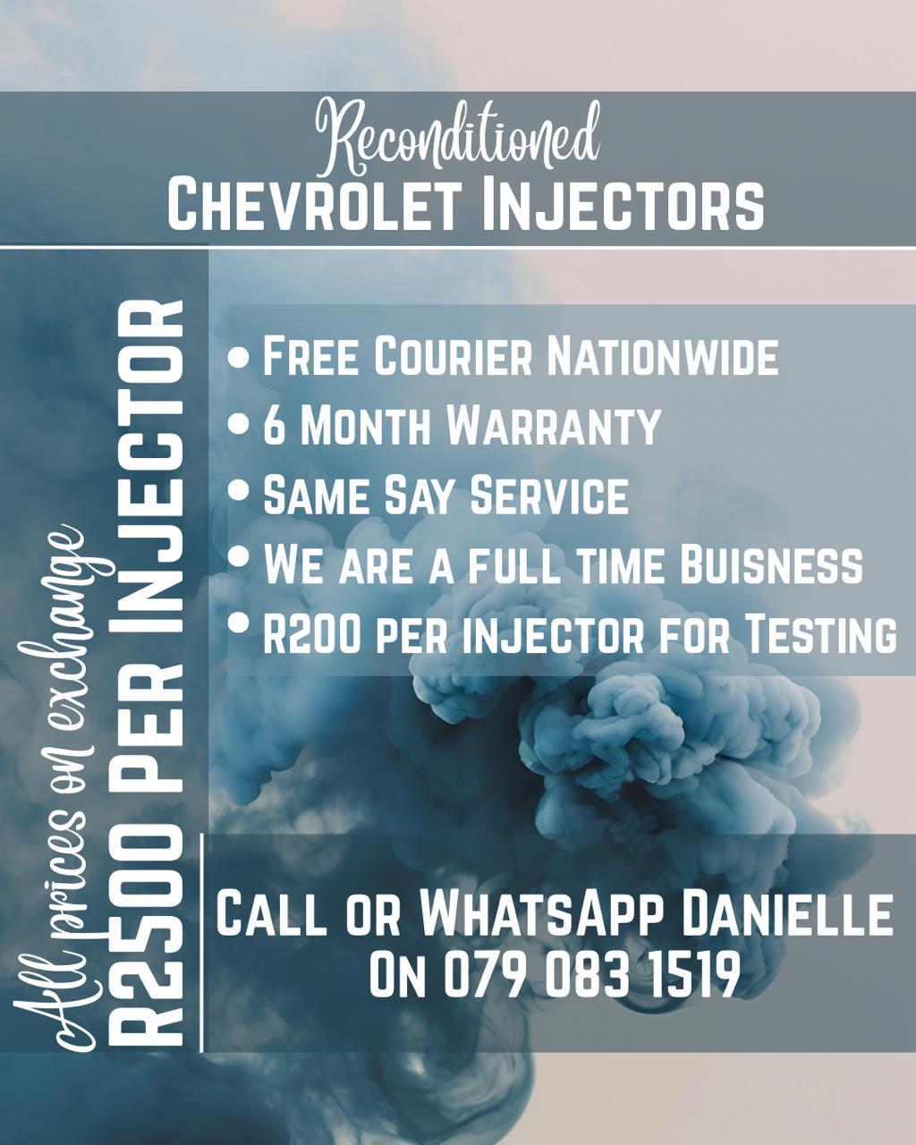 CHEVROLET INJECTORS FOR SALE WITH WARRANTY INCLUDED - Private Seller CHEVROLET INJECTORS FOR SALE WITH WARRANTY INCLUDED - Private Seller