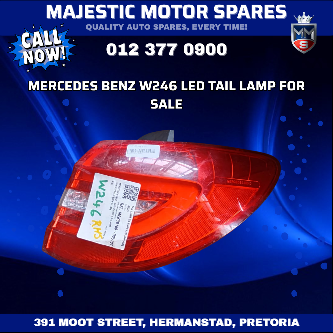 Mercedes-Benz W246 LED Tail Lamp for Sale - Private Seller Mercedes-Benz W246 LED Tail Lamp for Sale - Private Seller