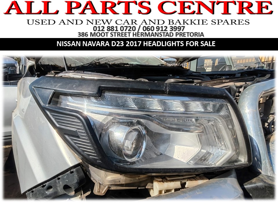 Nissan Navara D23 2017 headlights for sale – Used