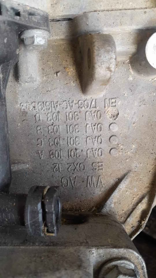 VW GOLF 7 and AUDI A3 CMB 1.4 tfsi manual 6 speed gearbox for sale - Private Seller