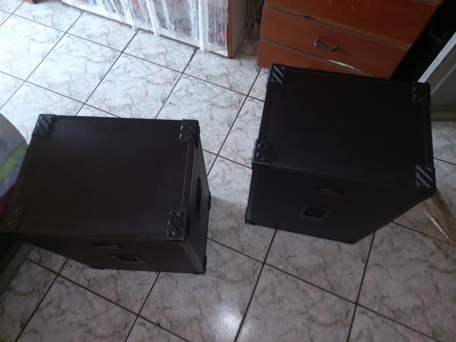 Verkoop infinity dynamic 15 inch speakers