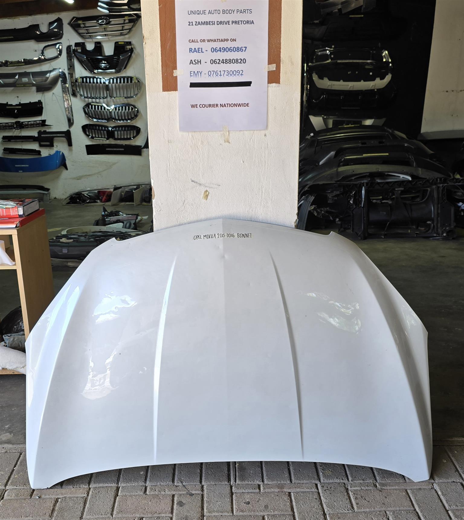 Opel Mokka Preface Bonnet Opel Mokka Preface Bonnet