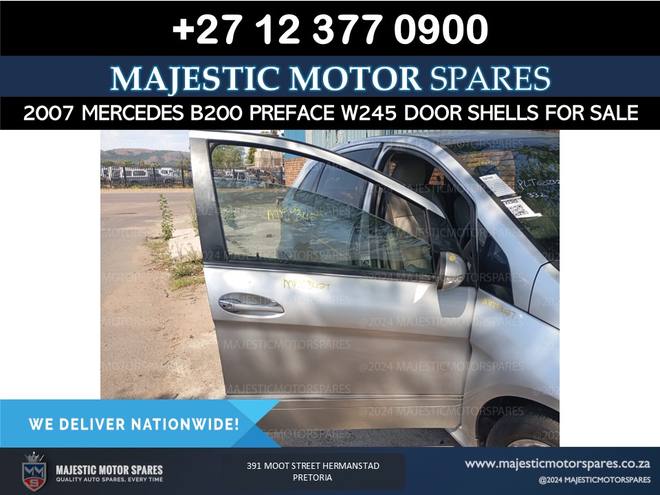 2007 Mercedes B200 Preface W245 Door Shells – For Sale - Private Seller 2007 Mercedes B200 Preface W245 Door Shells – For Sale - Private Seller