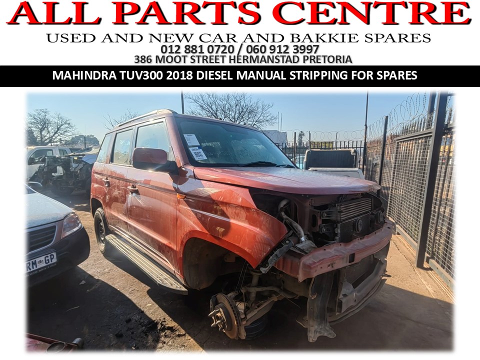 Mahindra Tuv300 2018 diesel manual stripping for spares