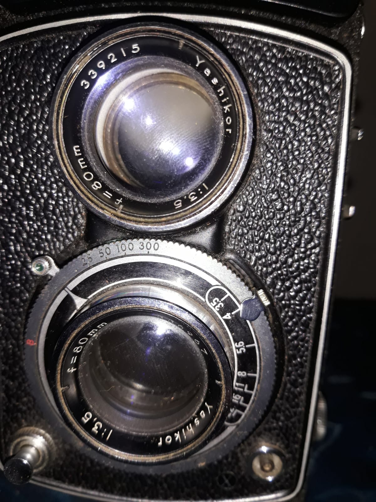 Yoshica-A 1950 vintage camera and pouch for sale